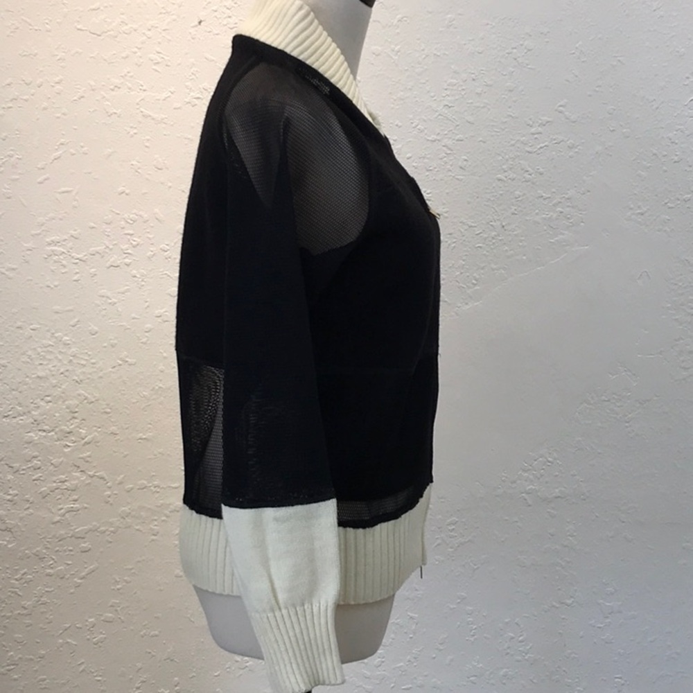 Fishnet bomber jacket - Picture 2 of 3